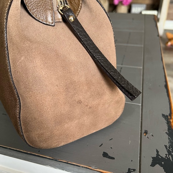 Nicoli Brown and Black Leather Handbag - Picture 7 of 15